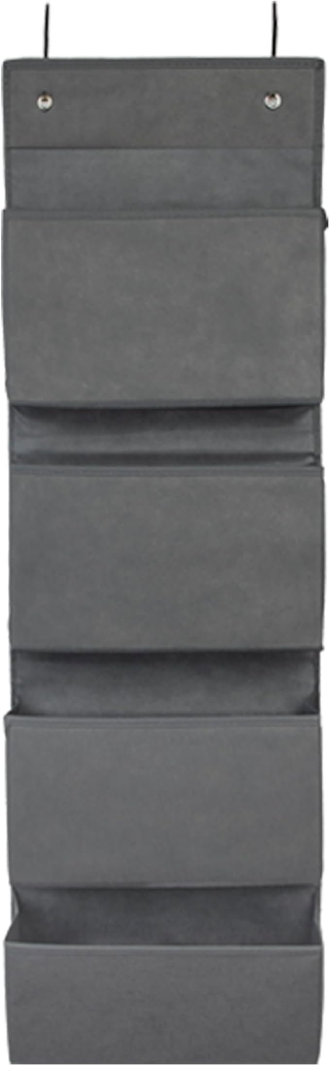 Joyful Moose Over the Door Hanging Organizer Closet Storage Bins Grey-NeatNest