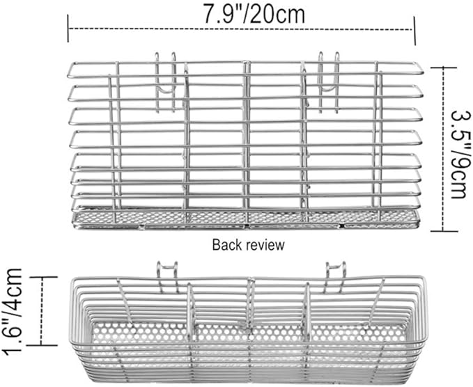 iPEGTOP Expandable Dish Drying Rack in Sink or Over Sink, Rustproof Stainless Steel Dish Drying Rack Basket Shelf, Multifunctional Dish Drainer Inside Sink Organizer with Utensil Cutlery Holder