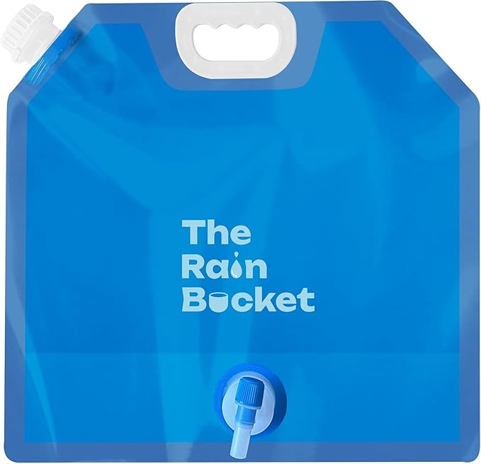 Collapsible Foldable Buckets with Handles – 3-Piece Set (10L & 15L) Bucket + 10L Water Bag with Faucet – Waterproof PVC Wash Basins for Camping, Fishing, Hiking, Car Wash – Portable & Leakproof-NeatNest