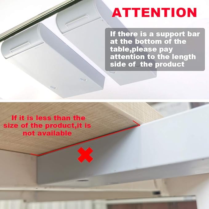 Desk Drawer Attachment, 2 Pack Pencil Organizer, Hidden Desk Organizer, Under Desk Organizer Adhesive, Pen Holder, Desk Accessories & Workspace Organizers, Pen Drawers, Drawer Tray Storage Desktop-NeatNest