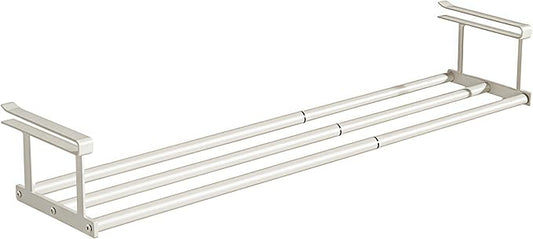 Expandable Shoe Rack, Retractable Shoe Rack, Adjustable Under Cabinet Shoe Organizer for Closet - White (1white)-NeatNest