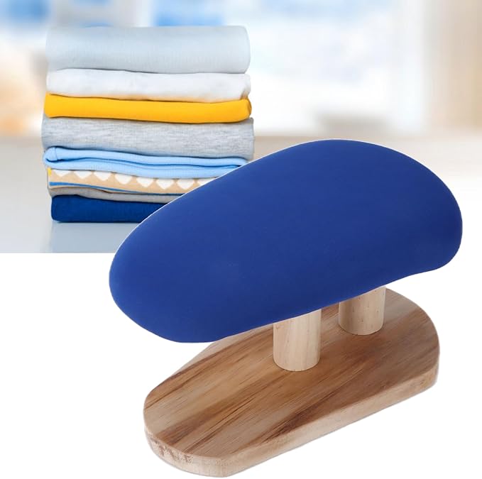 Ironing Board, Flexible Steam Iron Rest, Ironing Board Elastic Edge Rounded Stable EcoFriendly Ironing Table for Sewing Craft Rooms or Home (Square Ironing Stool)
