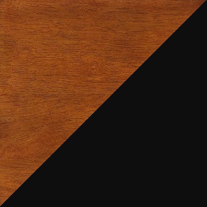 Convenience Concepts Tucson Console Table 47.25" - Modern Sofa Table with Storage Shelf, Entryway Hall Table for Living Room, Cherry/Black-NeatNest