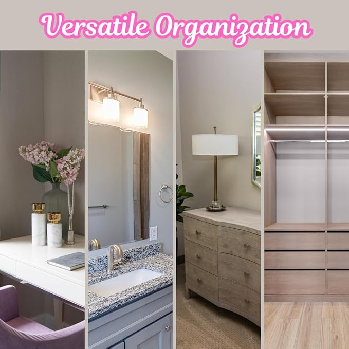 Make Up Organizers For Vanity, Skin Care Organizer, Make Up Organizers For Counter, Countertop Makeup Organizers, Bathroom Vanity Organizer, Makeup Storage Organizer-NeatNest