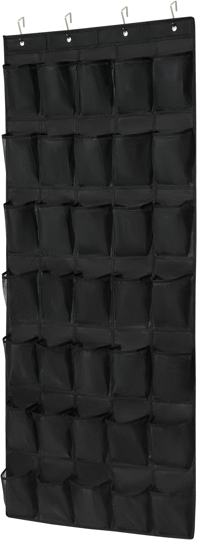 35Large Pockets Over The Door Shoe Organizer, Mesh Pockets Shoe Holder Rack, Capacity Shoe Hanging Storage，door shoe rack With 4 Metal Hook.-NeatNest