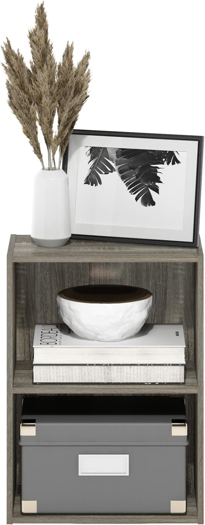Furinno Luder Bookcase / Book / Storage, French Oak-NeatNest
