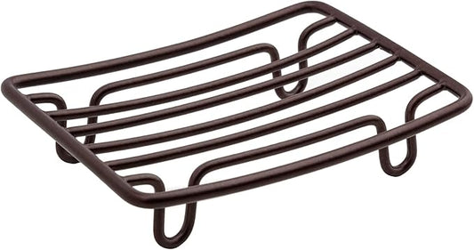 Bar Soap Dish Holder for Shower Bathroom Stainless Steel Rust Proof Self Draining, Bronze-1 Pack-NeatNest
