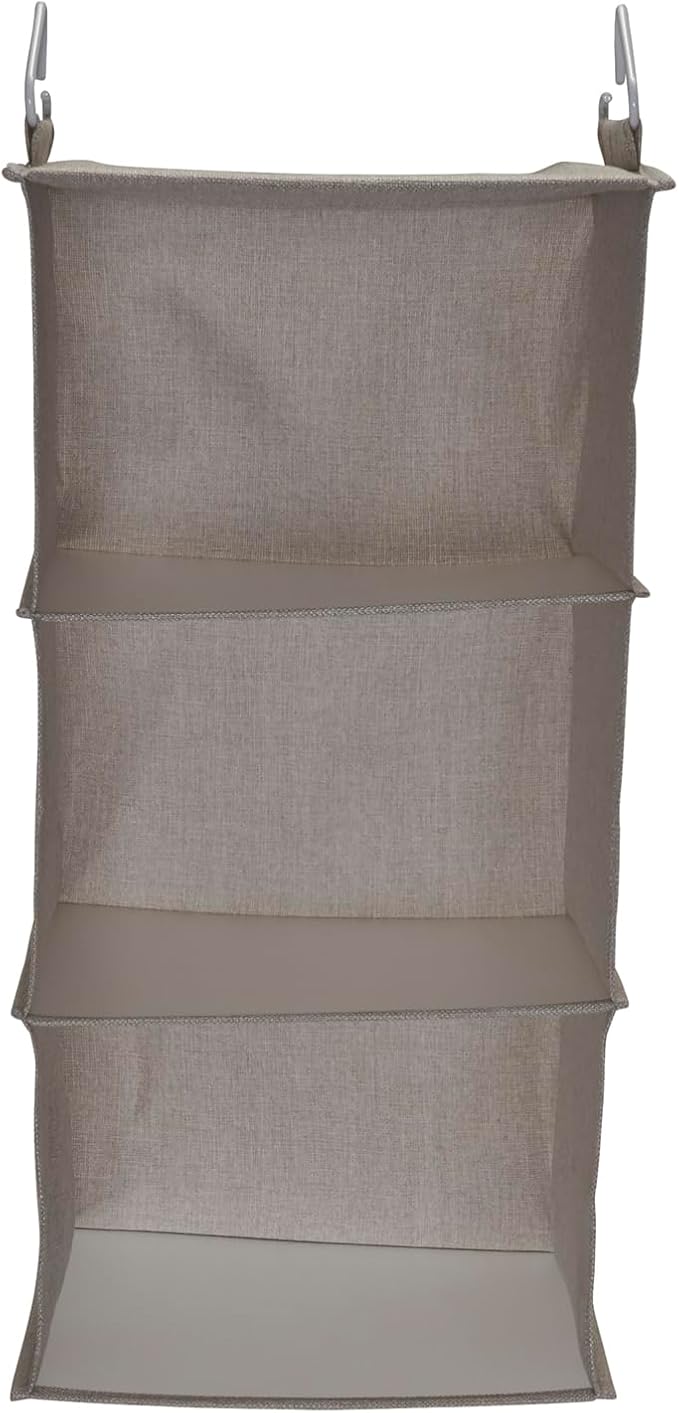 Household Essentials 3 Shelf Hanging Closet Organizer-NeatNest