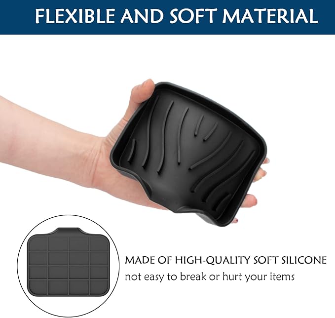 3 Pack Soap Dish Kitchen Soap Tray, Non-Slip Self Draining Soap Holder (Keep The Bar Soap Dry),Bar Soap Holder Soap Tray for Kitchen Bathroom-NeatNest