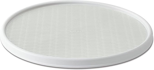 Copco Basics Non-Skid Lazy Susan for Under Sink and Cabinet Storage, 18 Inch, Crystalline