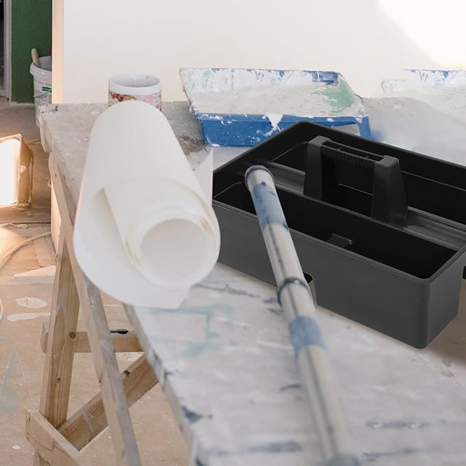 Cabilock 3 Multiuse Caddy Organizer with Handle Compartment Tote Cleaning with Handle Divided Classroom Tote Tray Carry with Handle Storage Box Portable-NeatNest