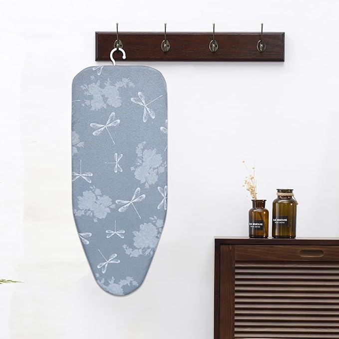Duwee 12"x29"Table top Ironing Board with Thicken Felt Padding, Heat Resistant Cover,Stainless Steel Legs