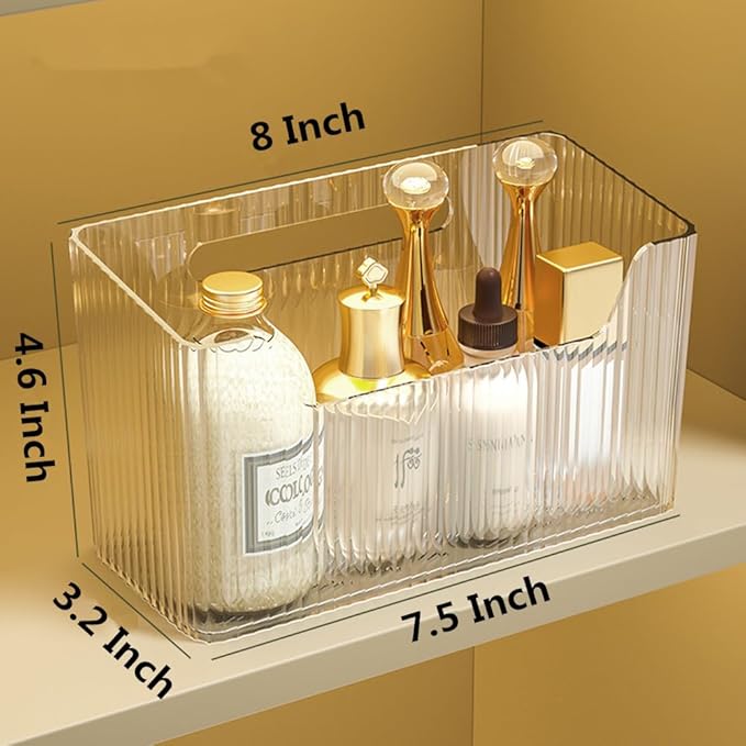 2 Pack Adhesive Cabinet Door Organizer, Storage Bins Lid Organizer Cabinet Wall Mount Pantry Door Caddy Containers for Kitchen Bathroom Countertops-NeatNest
