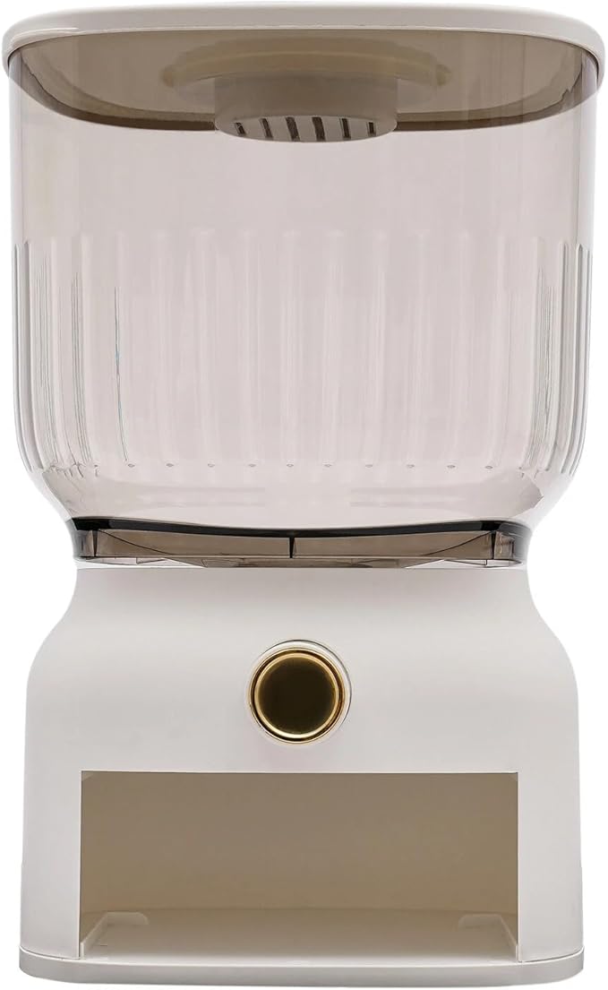 6KG Rice Dispenser, Large Sealed Grain Storage Container with Rice Cup Food Dispenser Kitchen Organizer for Rice Beans Grains Cereal Dry Food Storage Rice Containers