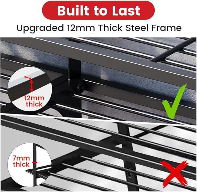 4 Layers Power Tool Organizer Wall Mount with Power Strip, Heavy Duty Metal Shelf, 400lbs Capacity for Cordless Drills, Batteries & Garage Storage (4 Slots with 2 Outlets Power Strip)