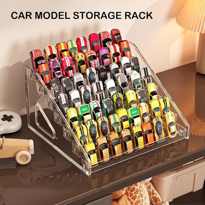Nail Polish Organizer 84 Bottles of 7 Layers Sunglass Organizer Acrylic Display Rack Eyeglasses Storage Essential Oils Holder Makeup Organizer No Tool Needed Assembly, Clear-NeatNest