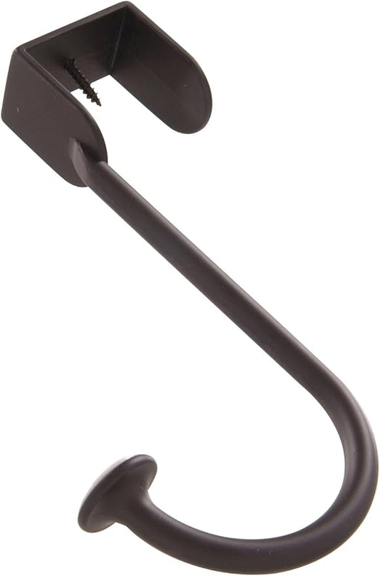 Hardware Essentials 852328 Over The Door Hook Oil Rubbed Bronze