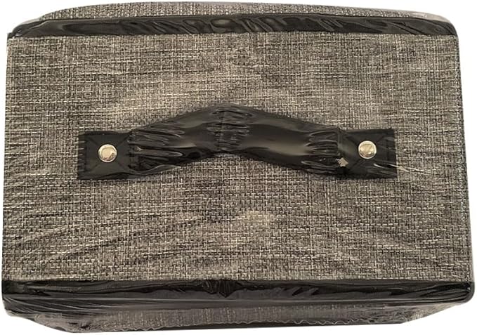 Foldable Clothes Boxes, Closet Bin with Handles, Fabric Storage Baskets for Drawers, Bins for Organizing Shelves, 13 × 9.1 × 5.5 inch, 4 Pack, Gray-NeatNest