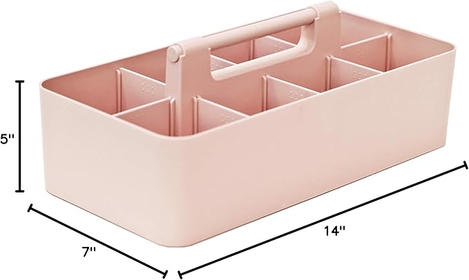 Enjoy Office Desk Storage Organizer 8 compartments Box DIY Box Remote Cosmetic Holder Pen Pencil Stationery Basket -Made In USA-NeatNest