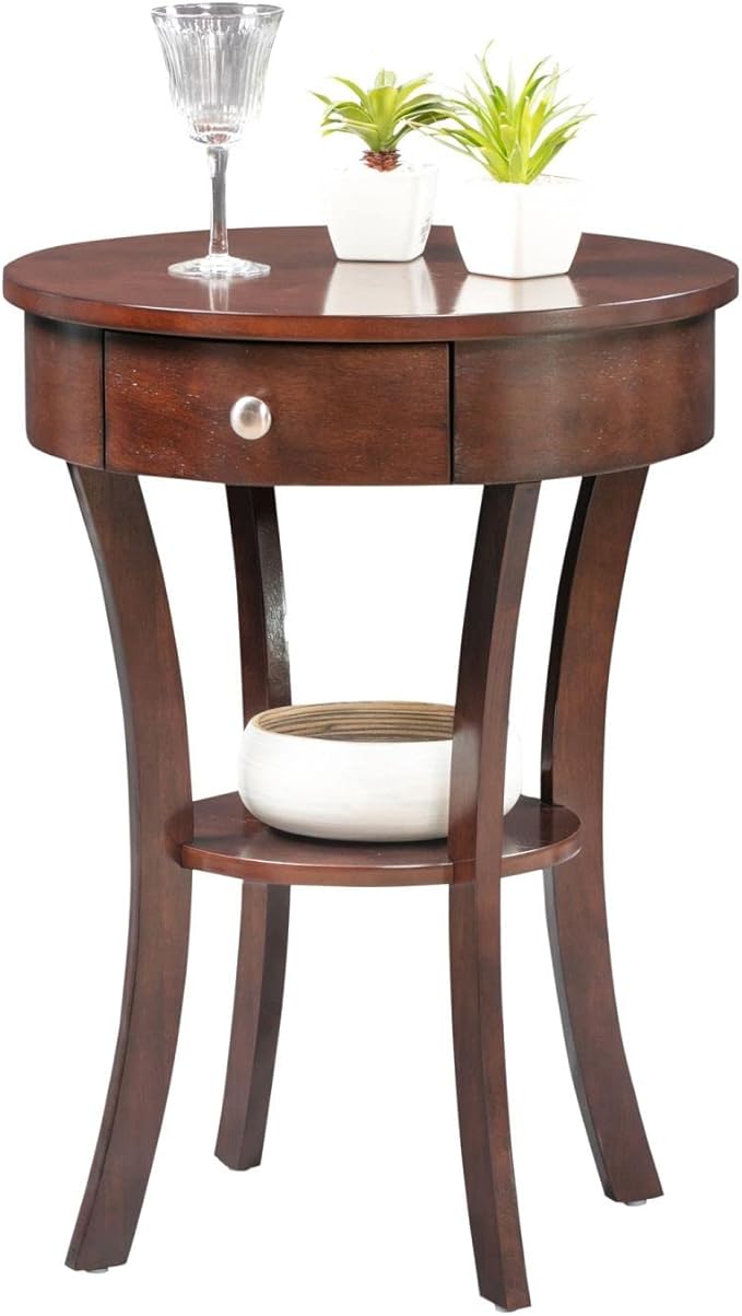 Convenience Concepts Classic Accents Schaffer End Table, Espresso-NeatNest