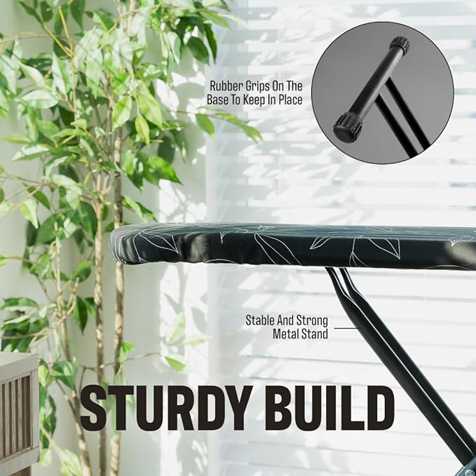 Iron Board - Standard Ironing Board - Full Size Ironing Board - Home Essentials - Sturdy Iron Table - Ironing Board by Brelle
