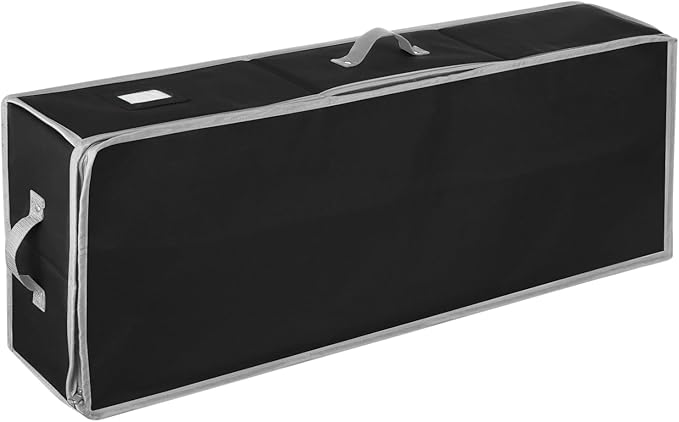 Hearth & Harbor Wrapping Paper Storage Container - Christmas Storage Bag with Interior Pockets - Gift Wrapping Organizer Storage Fits Up to 22 Rolls of 40" - Tear Proof Wrapping Paper Organizer-NeatNest