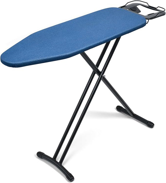Duwee 12"x36" Ironing Board with Heat Resistant Cover and Thicken Felt Pad, Heavy Sturdy Legs
