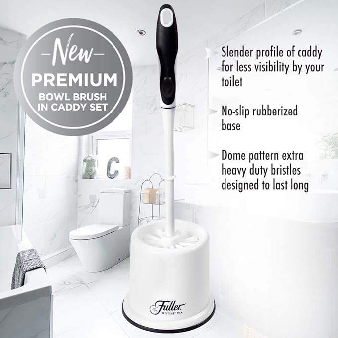 Bowl Brush in Caddy Set (x2)-NeatNest