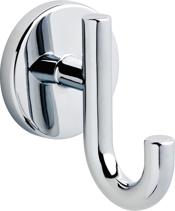 Delta 75935 Trinsic Single Towel Hook in Polished Chrome-NeatNest