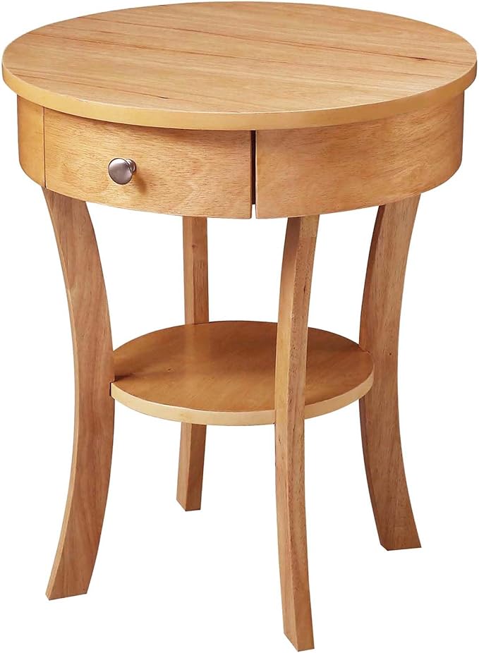 Convenience Concepts Classic Accents Schaffer End Table, Natural-NeatNest