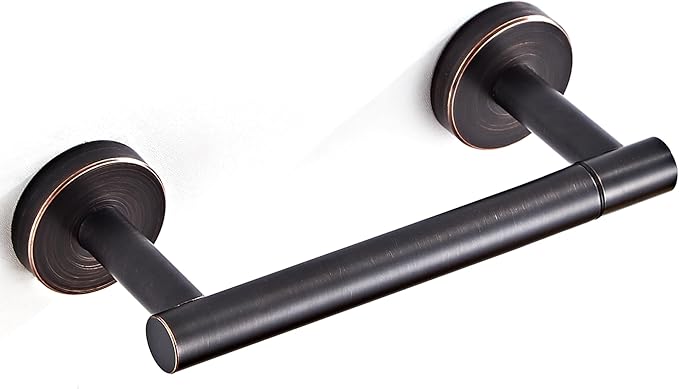 Bronze Toilet Paper Holder SUS304 Stainless Steel Double Post Pivoting Toilet Paper Roll Holder Wall Mounted Toilet Tissue Holder for Commercial Bathroom RV Oil Rubbed Bronze-NeatNest