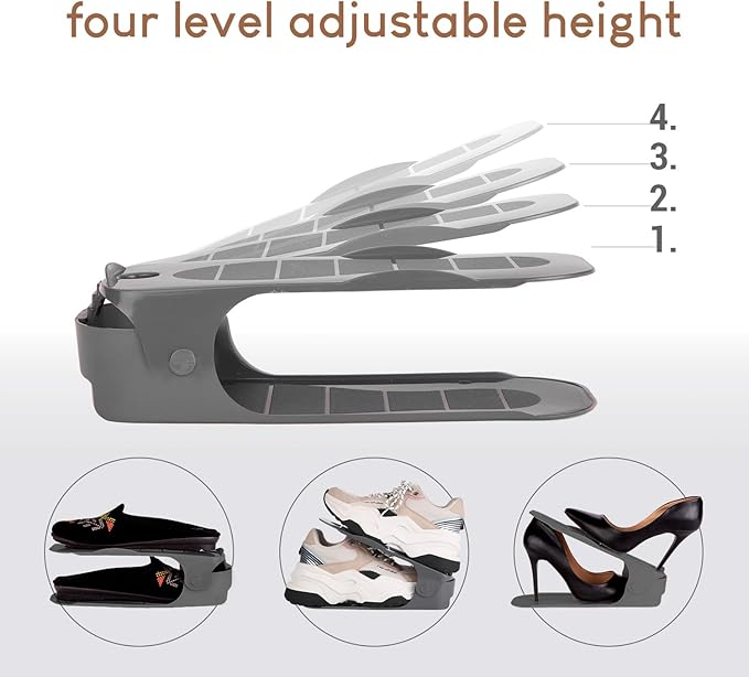 CANOPUS Shoe Stacker-12 pcs-NeatNest