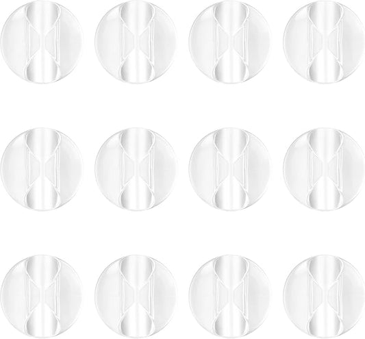12 Pack Cable Clips, Znben Clear Cord Organizer Holder Adhesive Cord Management Charger Wire Holder Clips for Desk, Home, Office, Car, Cubicle, Nightstand-NeatNest