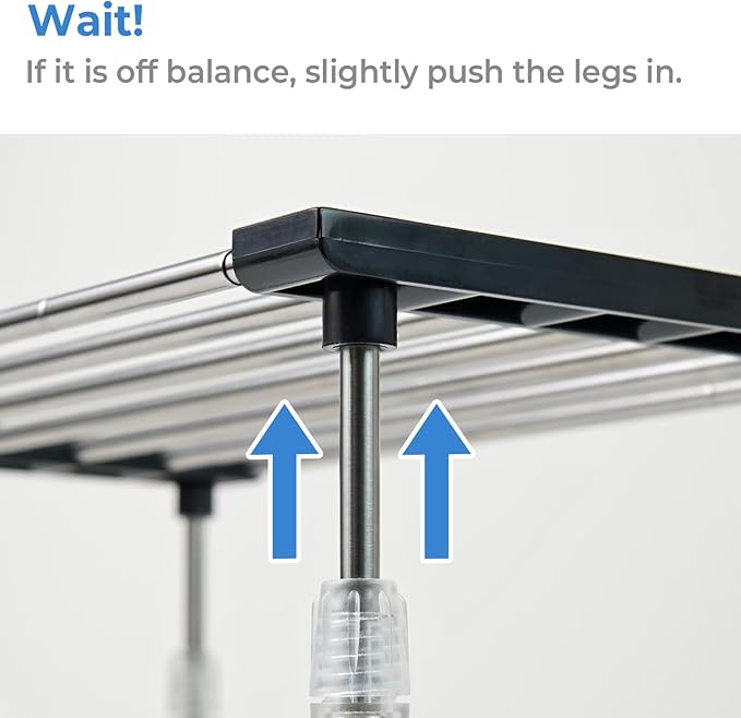 carrotez Expandable Cabinet Organizer, Set of 1 Width & Height-adjustable Kitchen Cabinet Organizer Shelf, Stackable Kitchen Counter Shelf, 11.8~19.6 x 7.8 x 5.9~9" Black-NeatNest