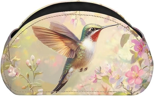Fresh Hummingbird Print TV Remote Control Organizer Desktop Storage for Remote Controls/Controllers/Media Players/Eyeglasses/Cosmetic Brushs/Paint Brushes/Pens Organizer Green-NeatNest