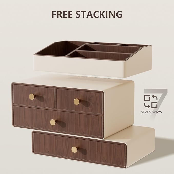 Vanity Organizer,Make up Organizers for Vanity,Skin Care Organizer,Makeup Organizer for Vanity,Makeup Storage,Vanity Organizers for Bedroom/Bathroom,Birthday Gifts for Women,Gifts for Mom