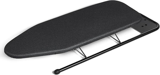 Duwee 12"×32" Table Top Ironing Board with Iron Rest,Small Ironing Board with Heat Resistant Cover,Thicken Felt Padding,Non-Slip Feet for Home, Laundry Rooms, Dorms