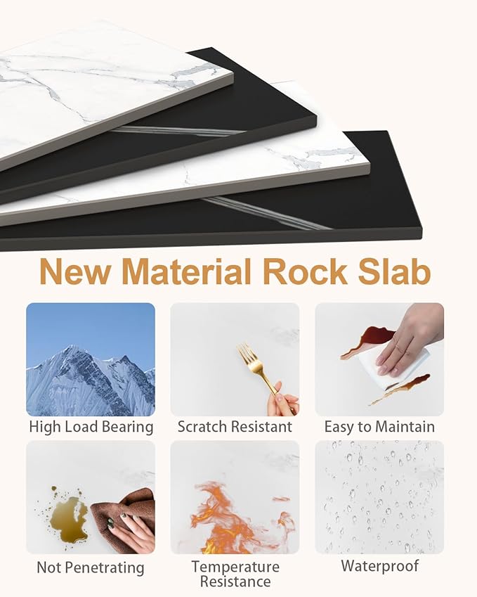 Coat Rack Freestanding, Small Standing Coat Tree with Heavy Rock Slab Base, Modern Metal Coat Hanger Stand with 8 Hooks, Garment Rack, 11.8 x 11.8 x 68.9 In, White, GYJ002W-NeatNest