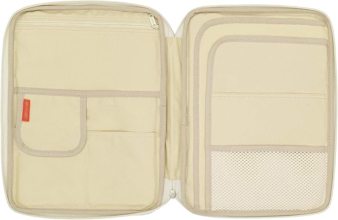 Document A4 Bag Case Waterproof Organizer Portfolio Office Travel Zipper Multi-Function Pouch