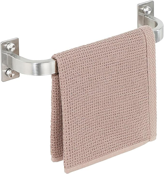 Bathroom Towel Bar, 10 inch Towel Racks for Bathroom Wall Mounted, SUS304 Stainless Steel Heavy Duty Towel Holder Bathroom Accessories Modern Home Decor, Brushed Finished