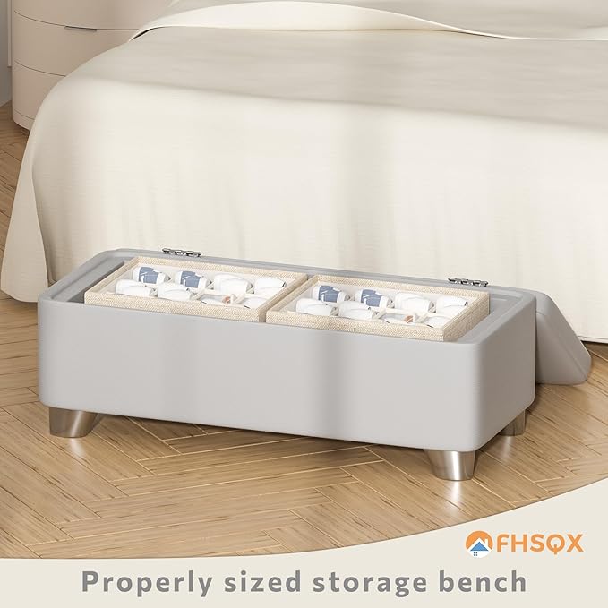 2 Pack Shoe Organizer for Closet,Fits up to 24 Pairs,Fabric Shoe Storage Bins,Large Shoe Box Storage Containers with Bottom Support for Shoes (Beige, (16.5 * 12.6 * 9.5) x1)-NeatNest
