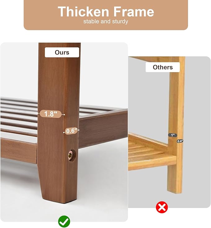 Shoe Rack Bench with Cushion, Shoe Rack for Front Door Entrance, Shoe Bench with Storage for Entryway Hallway Bedroom Living Room-NeatNest
