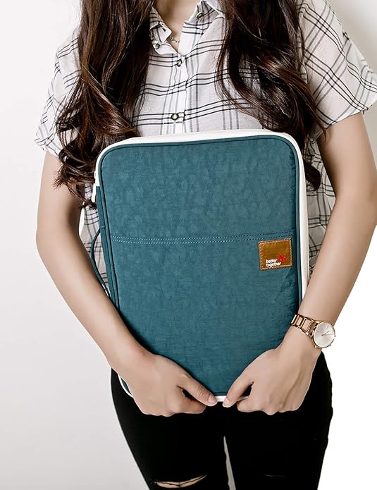 Document A4 Bag Case Waterproof Organizer Portfolio Office Travel Zipper Multi-Function Pouch