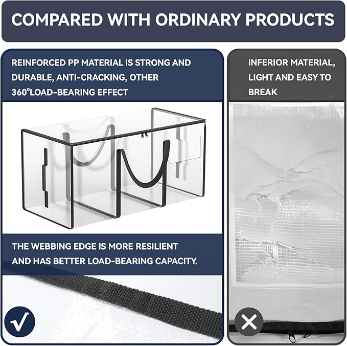 CONGREGATE 97L Moving,4 pack extra large moving bags with zippers，bagsmoving bags heavy duty，,closet storage,Storage Containers for Organizing Bedroom,Closet, Clothing,storage totes with lids-NeatNest
