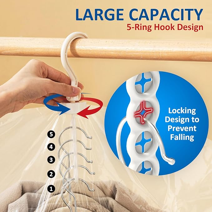 Hanging Vacuum Storage Bags, 6 Pack Hanging Storage Bags for Clothes With Electric Pump, Vacuum Sealed for Suits, Dress, Jackets (3 Long, 3 Short)-NeatNest