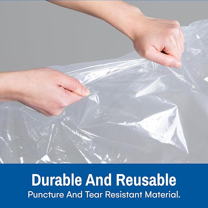 2 Pack Jumbo Vacuum Storage Bags for Comforters, Blankets & Clothes – Jumbo Vacuum Sealed Compression Bags with Hand Pump – Space Saver Storage Bags for Bedding, Moving, Travel & Organization-NeatNest