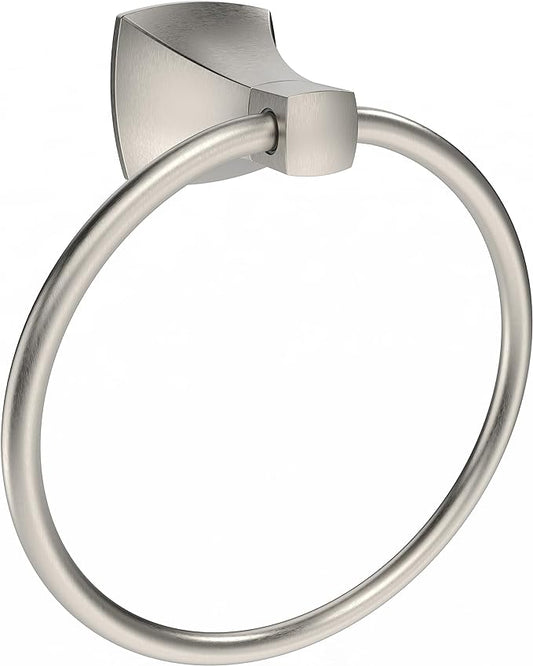 Hand Towel Holder for Bathroom Kitchen Brushed Nickel Towel Ring Towel Hanger Stainless Steel and Zinc Alloy Wall Mount
