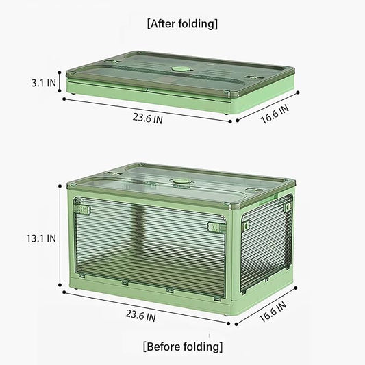 Collapsible Storage Bins,Closet Organizers and Storage,Storage Bins with Lids,Closet Organizers and Storage, Dorm Room Essentials,Folding Storage Box-NeatNest