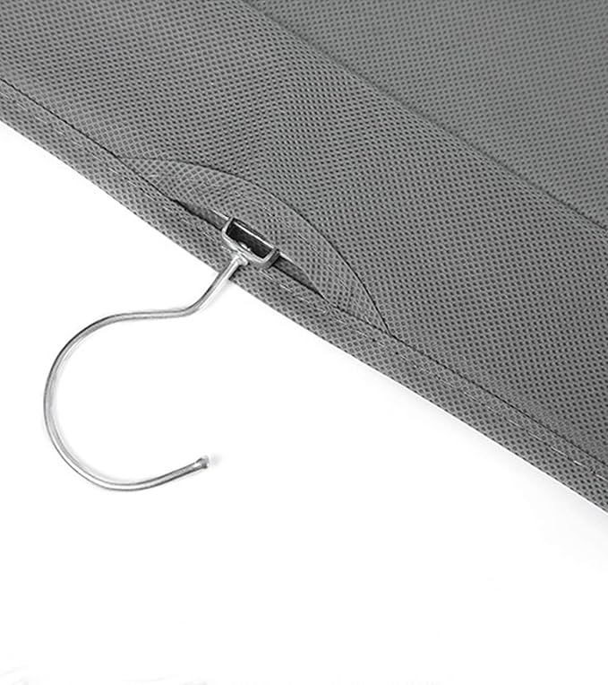 Handbag Storage Hanging Purse Organizer Bedroom Organization Dust-Proof Holder Bag for Wardrobe Closet (Grey-2Pack)-NeatNest