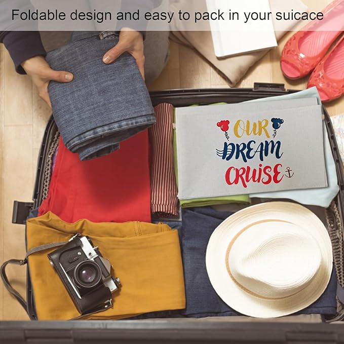 DCL Cruise Fish Extender Gifts Organizer - Hanging 3-Pockets for DCL Cabin Doors -Cruise essential Fish Extender Hanger Perfect for 2025 & 2026 (White)-NeatNest